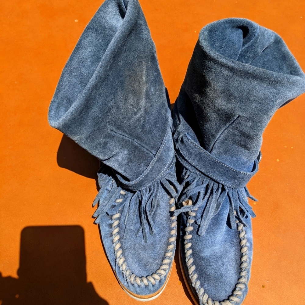 El Vaquero platform moccasins